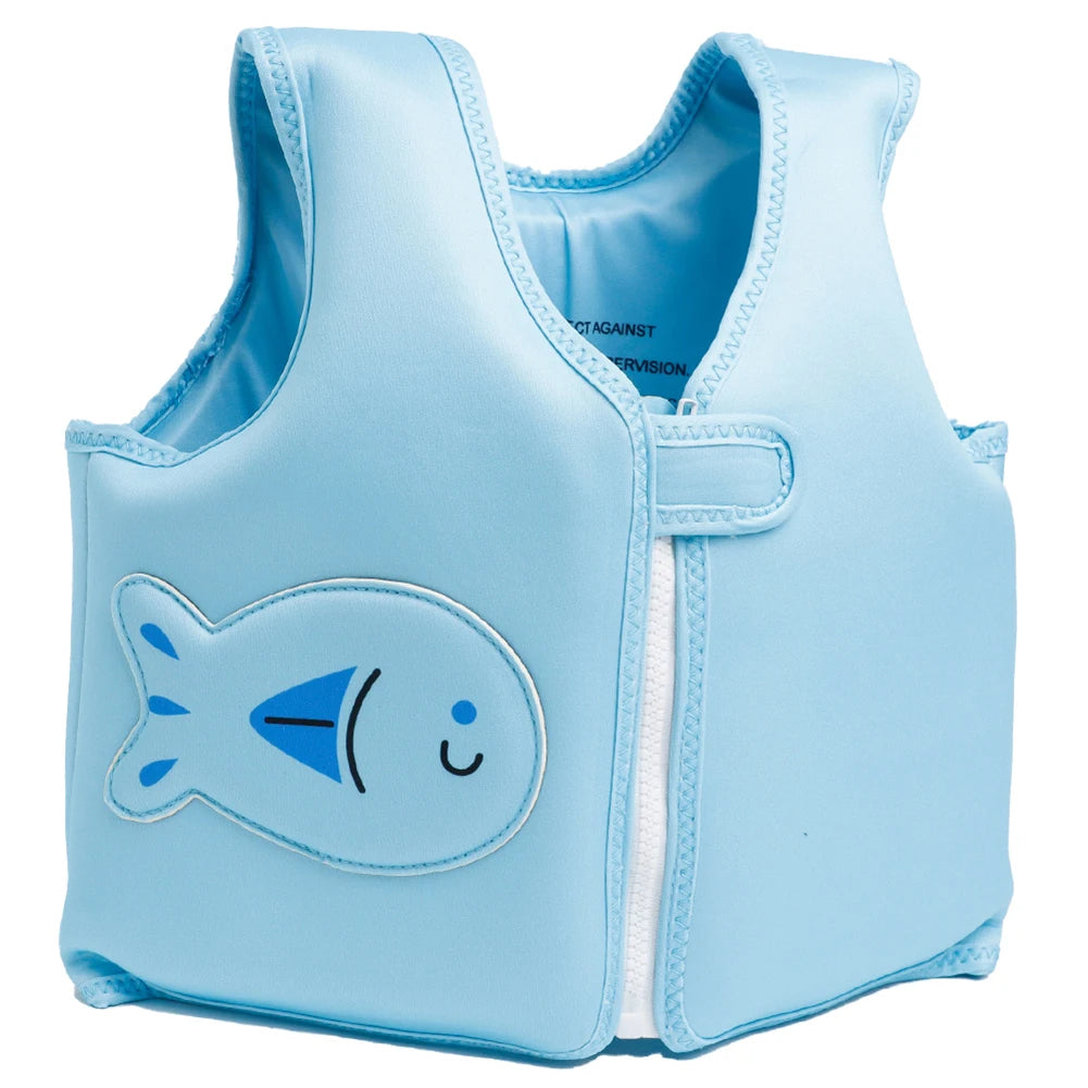 Kids Life Jackets Baby Swimsuit Children Life Vest Inflatable Swim Vest Swimming Aid Buoyancy Clothing Swimming Pool Accessories