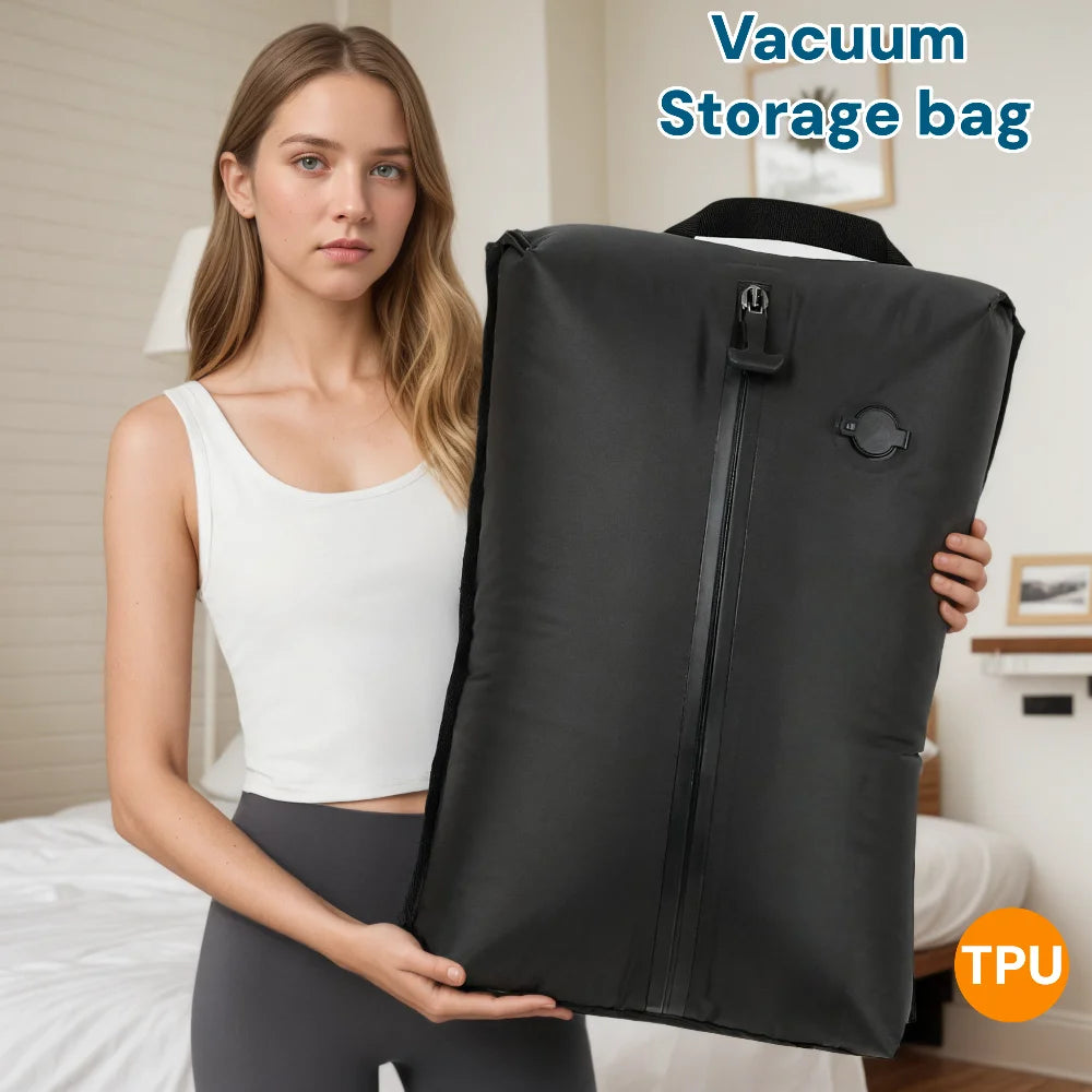 TPU Vacuum Storage bag,Travel essentials Clothes organizer packaging bags practical accessories compression packing cubes