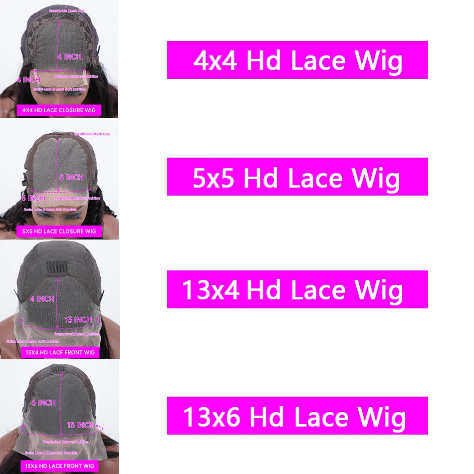 200 Density P4/27 Highlight Frontal Lace Preplucked Colored Straight Frontal Wig 40 Inch HD Transparent Lace Human Hair Wigs