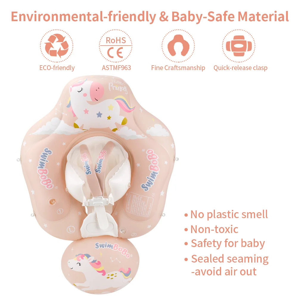 Baby Swimming Float With Canopy Inflatable Infant Ring Kids Pool Accessories Circle Bathing Summer Toys