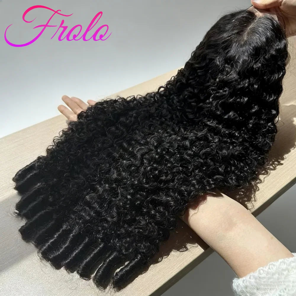 Hd Lace Wig 13x6 Human Hair 210 Density Burmese Curly Wig Human Hair Pre Plucked 15A Burmese Virgin Human Hair Wigs For Women