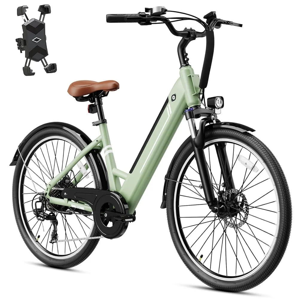 Electric Bikes for Adults,1000W Electric Bike, 26" Ebikes for Adults with 375Wh Removable Battery, 25MPH&40Miles, Customized