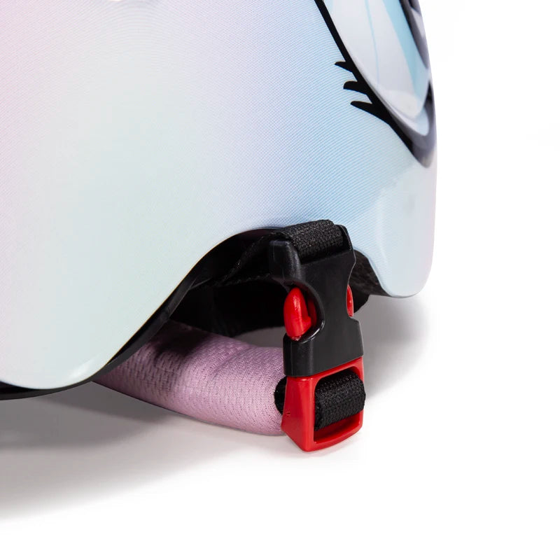 Children's Bicycle Helmet 3D Shockproof Design Breathable Liner Balance Bike Safety Helmet Unisex 48-52cm Fit Cycling Cap