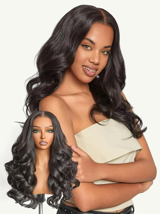 Natural Brazilian Human Hair Wig 40 Inch 200% Density Body Wave 360 5*5 13*4 13*6 HD Transparent Lace Frontal Wig for Women