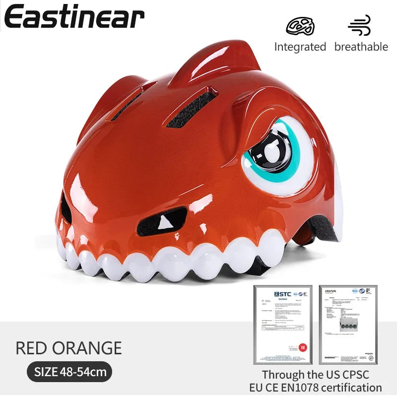 Eastinear Children's Bicycle Helmet Children's Sports Safety Protection Equipment Balance Bike Skateboard Rotation Safety Helmet