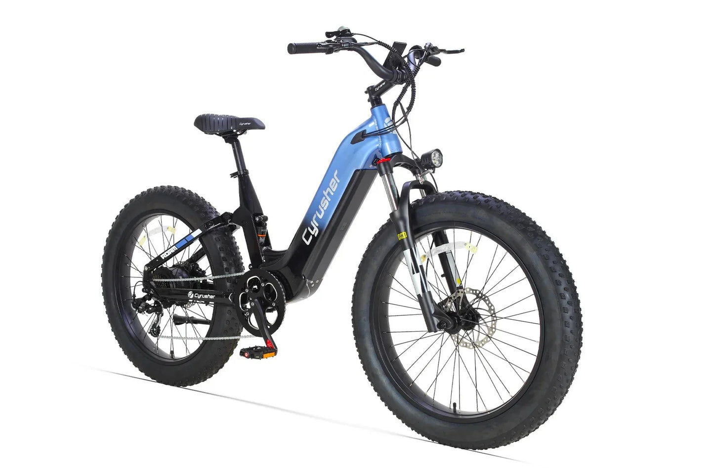 Cyrusher Roam Step-Thru Full Suspension E-Bike 250W 52V 15.6Ah Torque Sensor