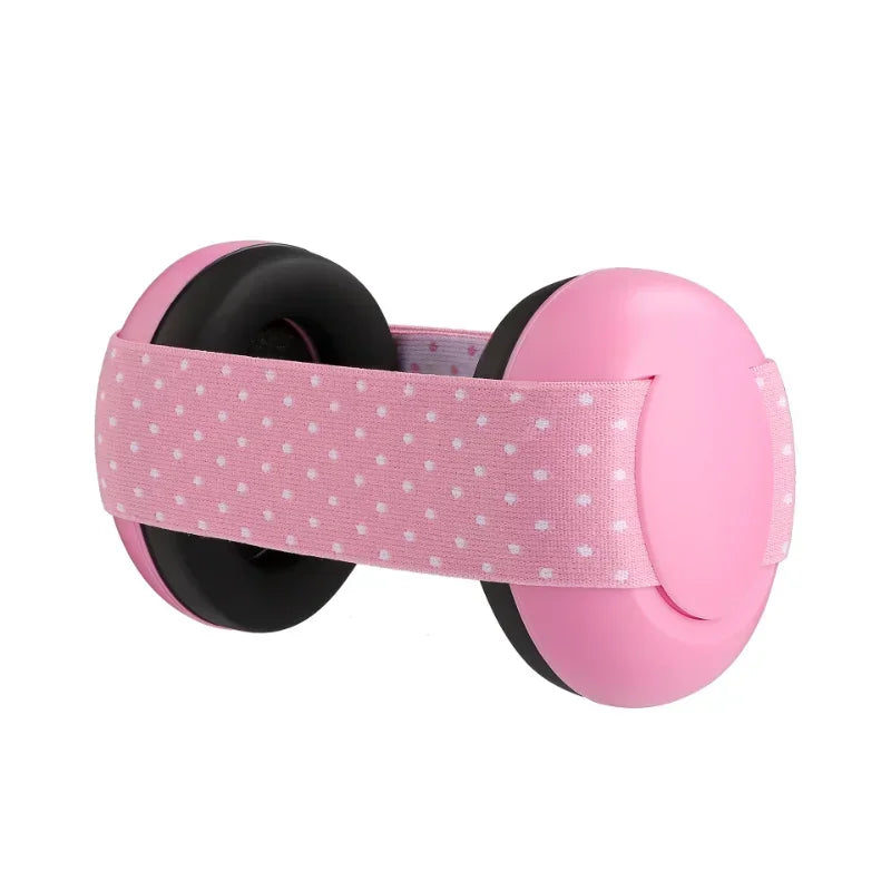Baby Ear Muffs Soundproof Noise Cancelling Sleep Earmuffs for Infants Children Adjustable Headband Protection