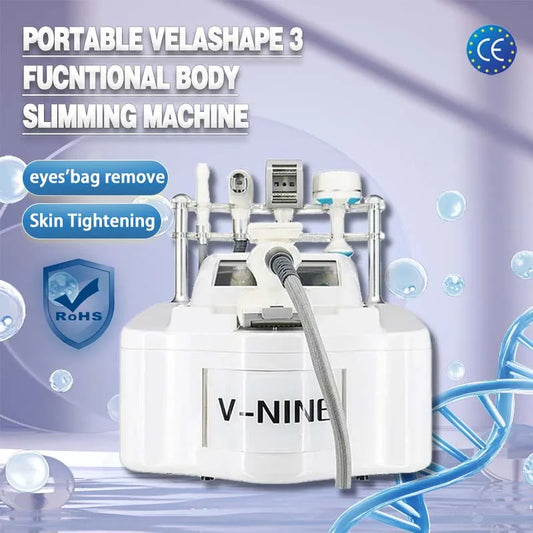 2025 NEW V9 Vela Body Weight Loss Vacuum 80K Cavitation Slimming Roller Shaping Massage Machine Frozen Fat Removal Facial Lift