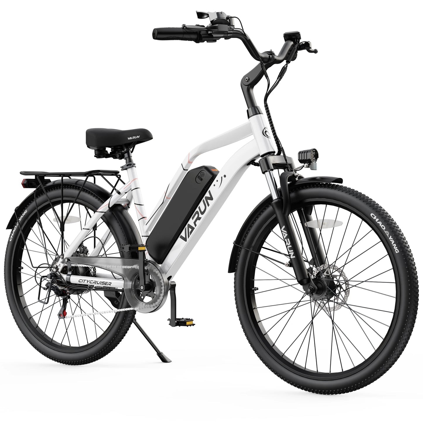 VARUN CITY CRUISER Electric Bicycle 500W Motor Adult E-Bike 48V 7.8AH Battery Women Electric Bike 26 lnch Tire Mountain E-Bike