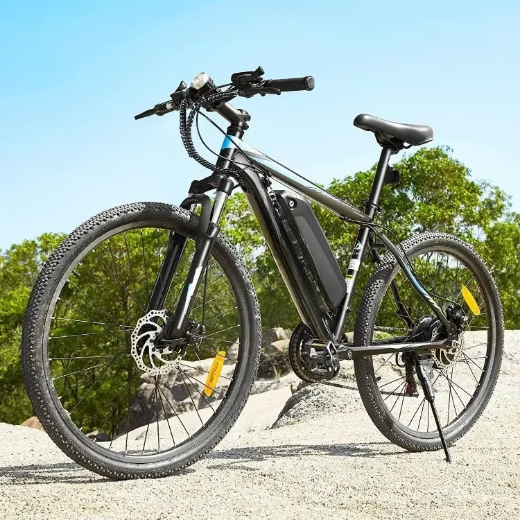 Tool Electric Bike for Adults, 26" Sunshine Commuter Ebike Guaranteed Authentic.[Peak 500W Motor] Electric Mountain Bike