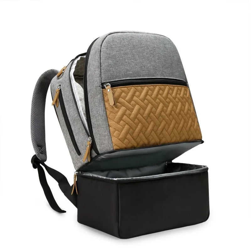 Baby Bag Diaper Bag Backpack Baby Bottle Bag for Parents Stylish Baby Bag OrganizerSophisticated and Spacious Mommy Bag
