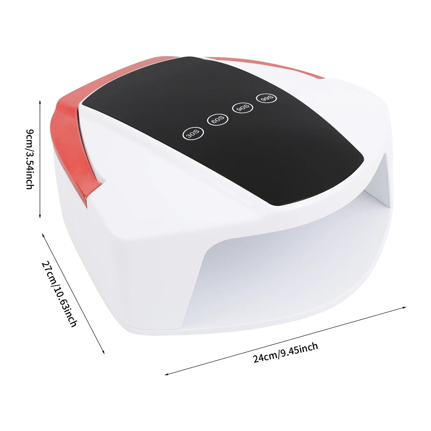 Rechargeable Nail Lamp LED Manicure Desk Lamp Automatic Sensor UV LED Nail Dryer
