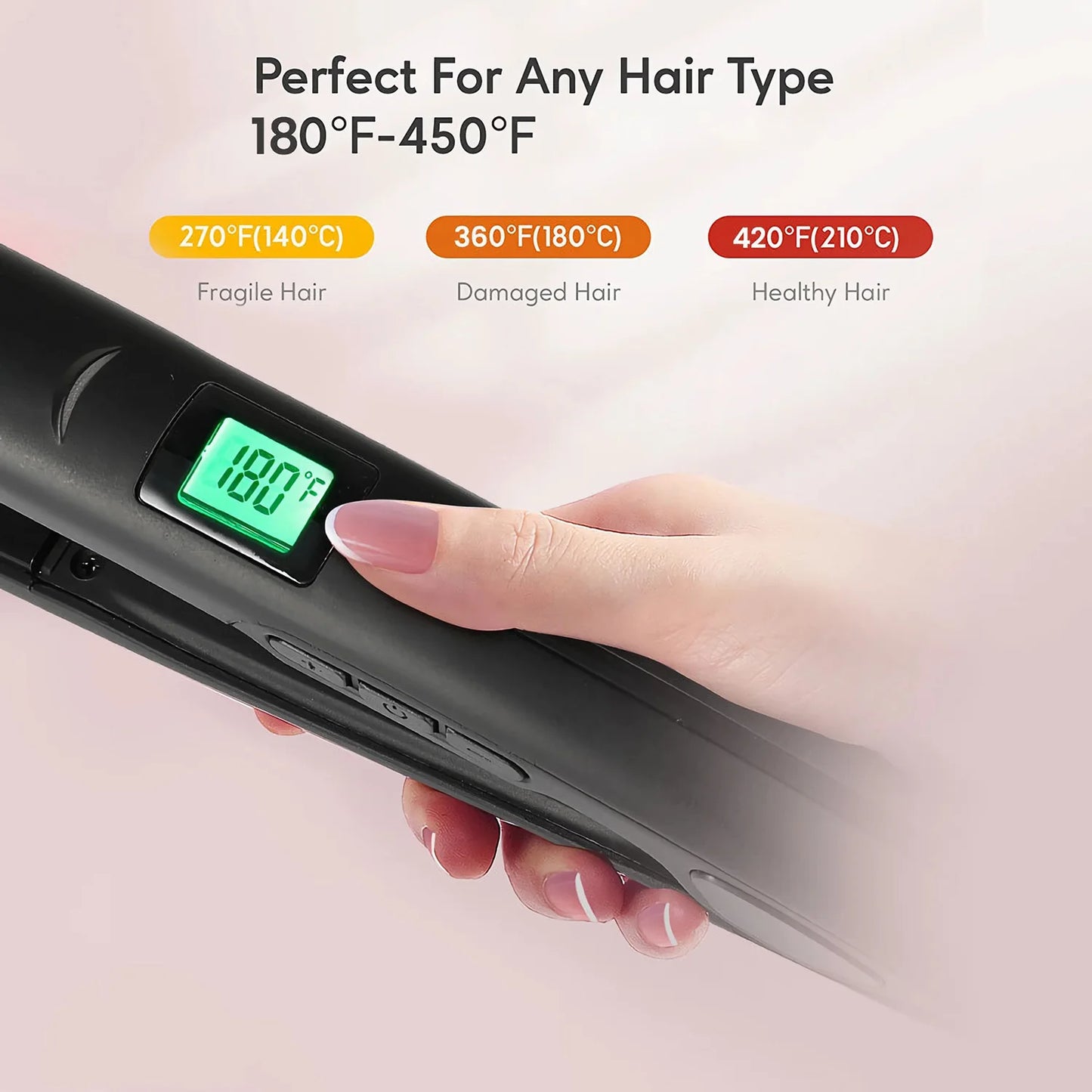 KIPOZI 2025 New Electric Hair Brushes Professional Brush Hair Comb for Women Hair Straightener Brush Curler Hairbrush Iron