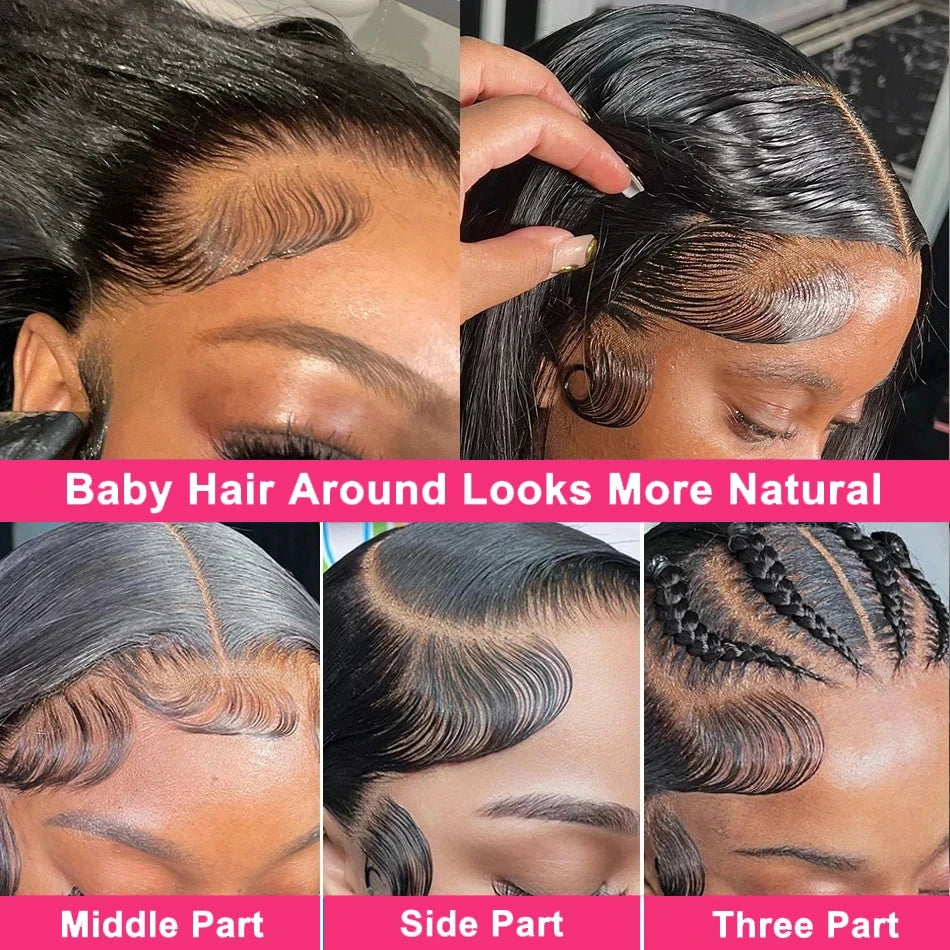 40 Inch 360 Full Lace Wig Deep Wave Frontal Wigs Brazilian Curly Human Hair Wigs Hd 360 Lace Wigs Invisible Drawstring For Women