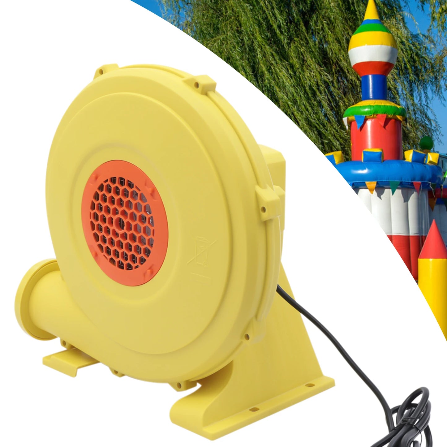750W(1HP) blower, commercial inflatable bounce blower, ideal for inflatable bounce houses, bouncy castles（UL certification）