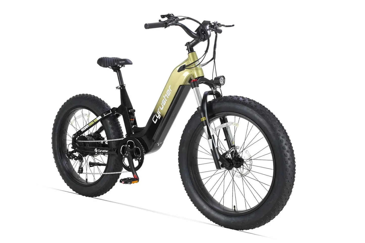 Cyrusher Roam Step-Thru Full Suspension E-Bike 250W 52V 15.6Ah Torque Sensor