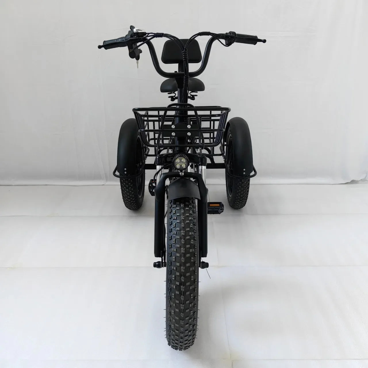 Electric Tricycle 20Inch Fat Tire Snow Lithium Battery Electric Bicycle Adult Ebike For Urban Commuting Leisure Shopping Outings