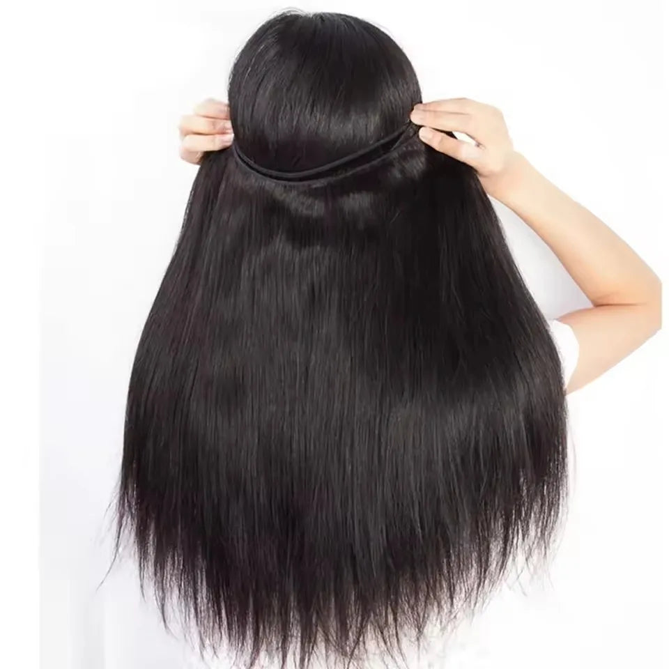 Straight Human Hair Bundles Brazilian Raw Hair Weave Bundles 30 40 Inch 100% Human Hair Bundles Straight Tissage Cheveux Humains