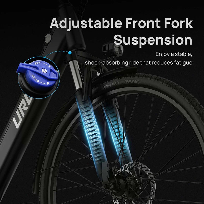 Electric Bike 250W Brushless Motor 36V13AH Lithium Battery High Carbon Steel Frame Electric Bicycle 26inch Off-road Tire E-bike