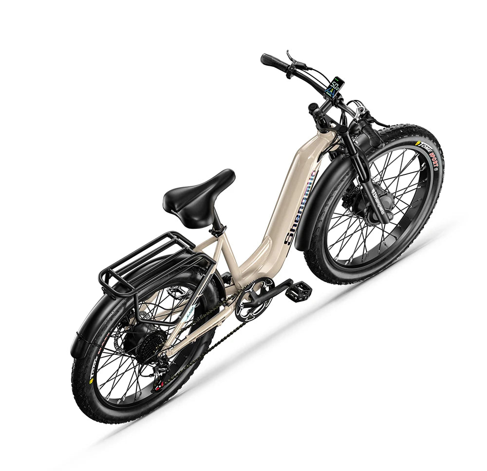 Shengmilo S700 Electric Bike for Adults 2000W Dual Motor, 48V17.5AH Removable Battery Electric Bicycle ,26Inch Fat tire e bike
