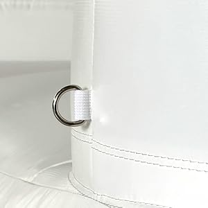 US Stock Inflatable White Bounce House PVC Inflatable Bouncy Castle/Moon Bounce House/Customization Party Wedding Bouncer Jumper